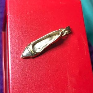 Women’s heel sterling silver charm 1.25” Dorthy